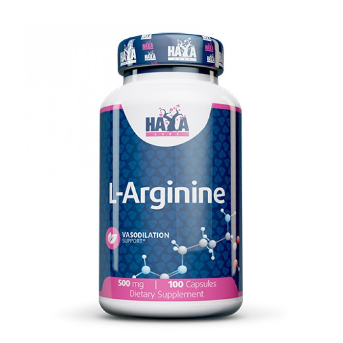 Haya Labs - L-Arginine 500mg / 100 caps